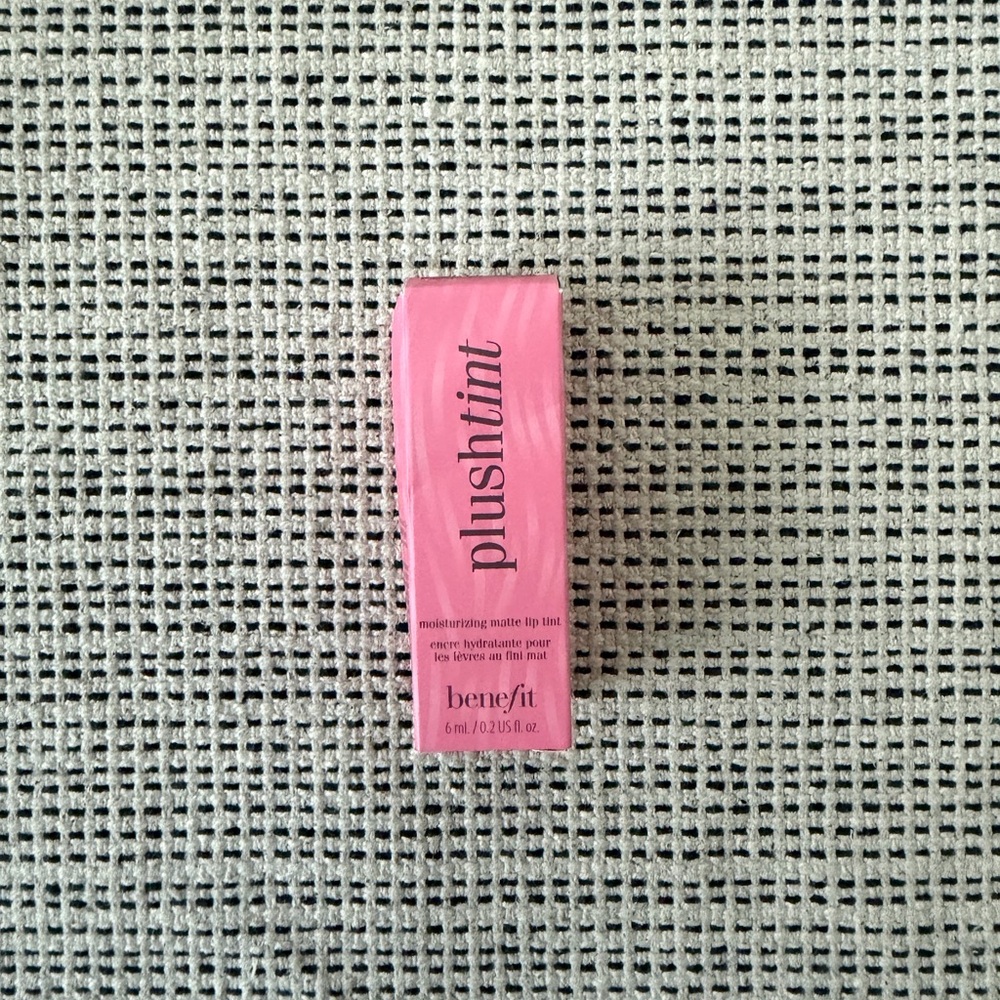 Benefit Plush Tint Moisturizing Matte Lip Tint - cream puff 02
